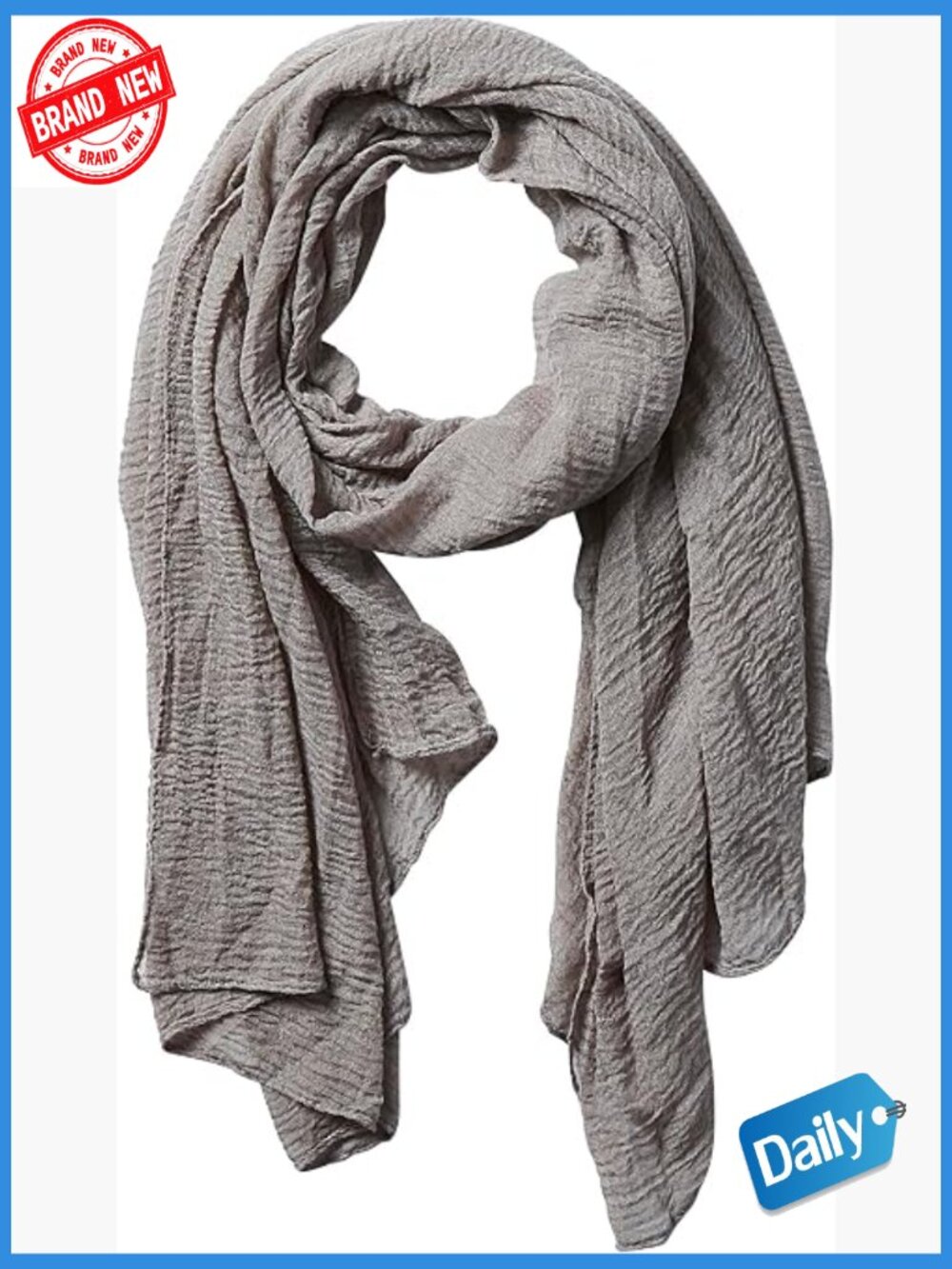 Lightweight Insect Shield Scarf - Summer Fashion Scarf